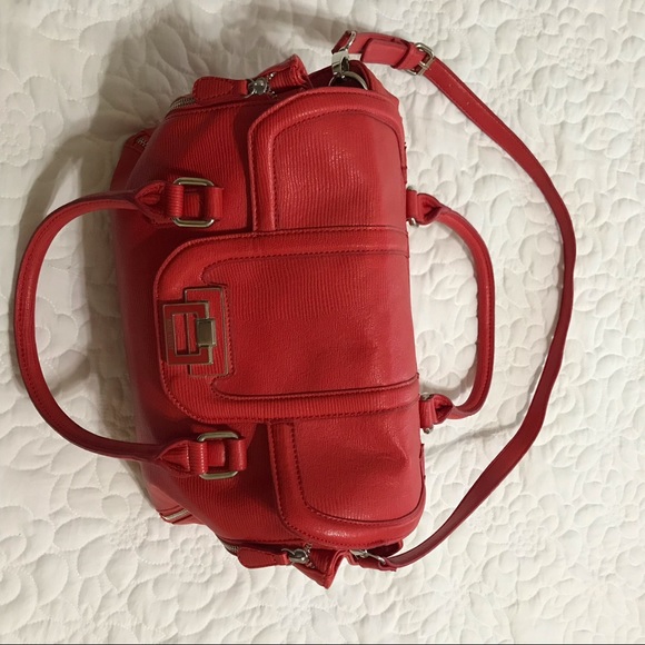Red Nine West Shoulderbag/Handbag with Strap - Picture 4 of 14